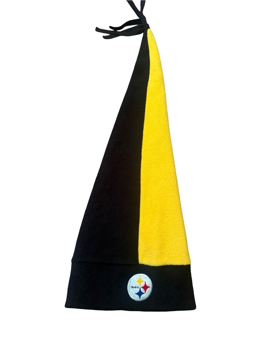 Vintage 90s long elf style nfl Pittsburgh Steelers fleece beanie